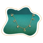 Heart Charm Gold-Plated Necklace – Elegant & Minimalist