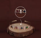 Multicolor Gemstone Gold Bracelet – Zevaae Jewels