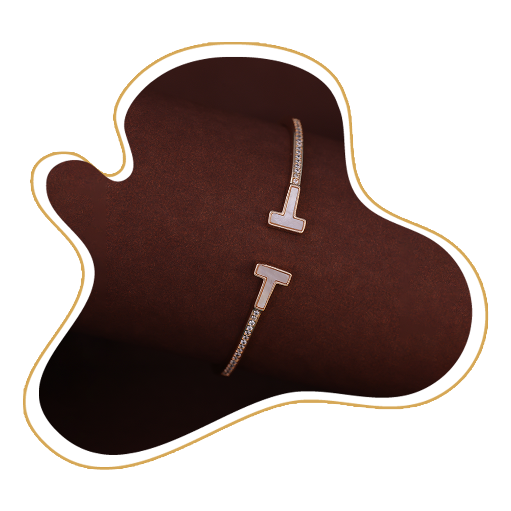 Minimalist T-Bar Gold Bracelet – Zevaae Jewels