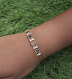 Multicolor Gemstone Gold Bracelet – Zevaae Jewels